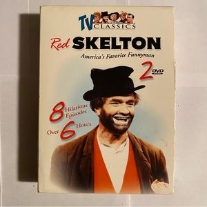 TV Classics Red Skelton America’s Favorite Funnyman 2-DVD 8 Episode Combo Pack